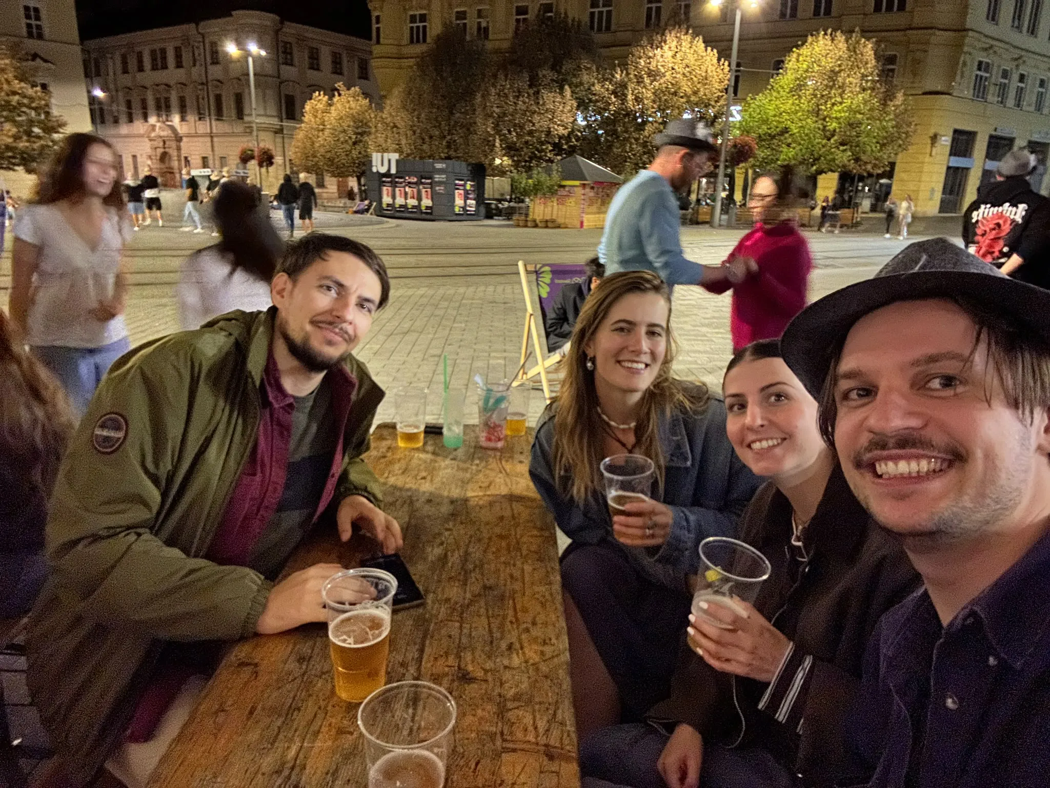A final meeting on freedom square 